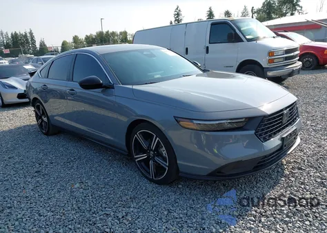 2023 Honda Accord Hybrid Sport из США, поврежденный, VIN 1HGCY2F55PA014566